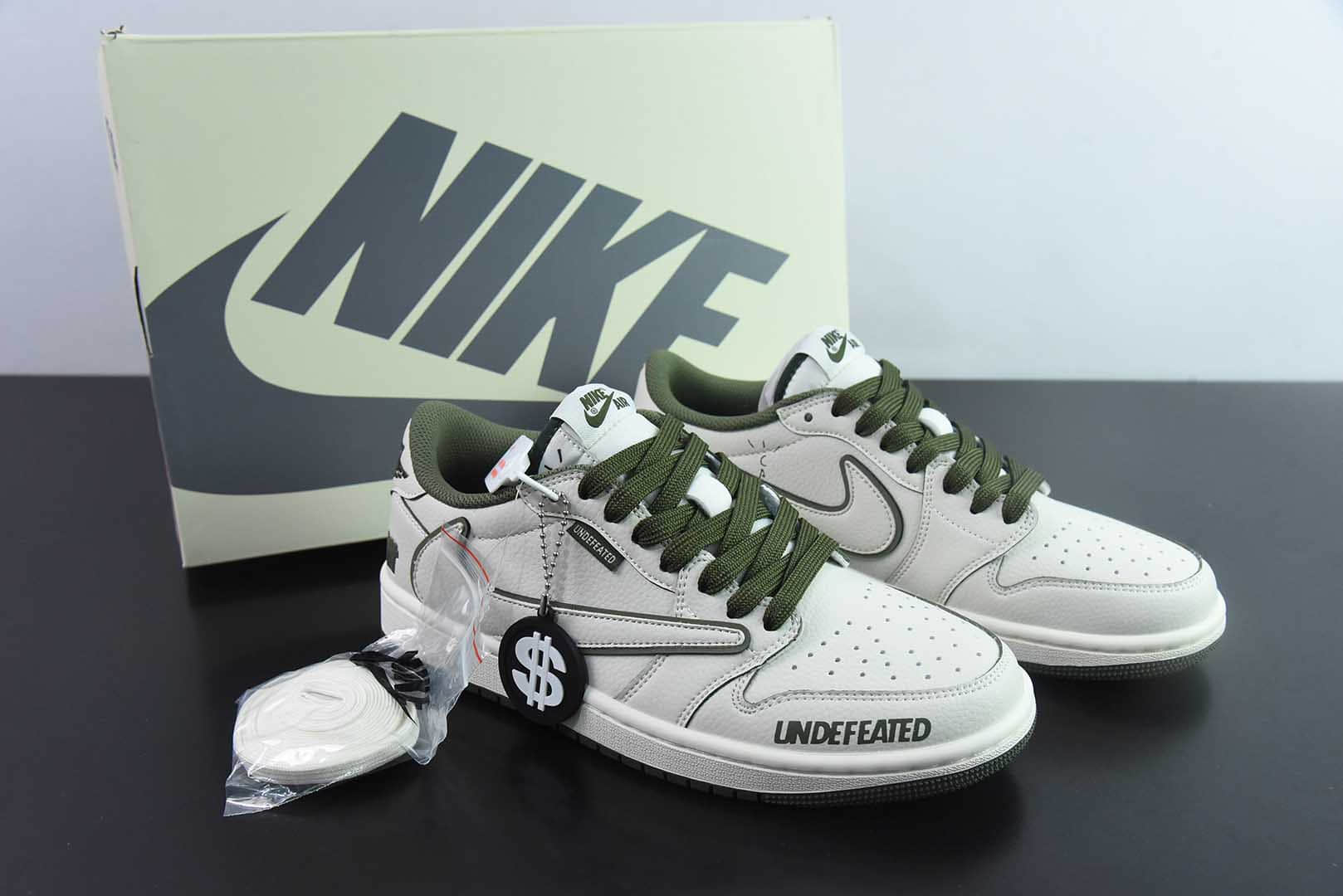 TS x Air Jordan AJ1 Low x UNDEFEATED UND DF1845 – 535